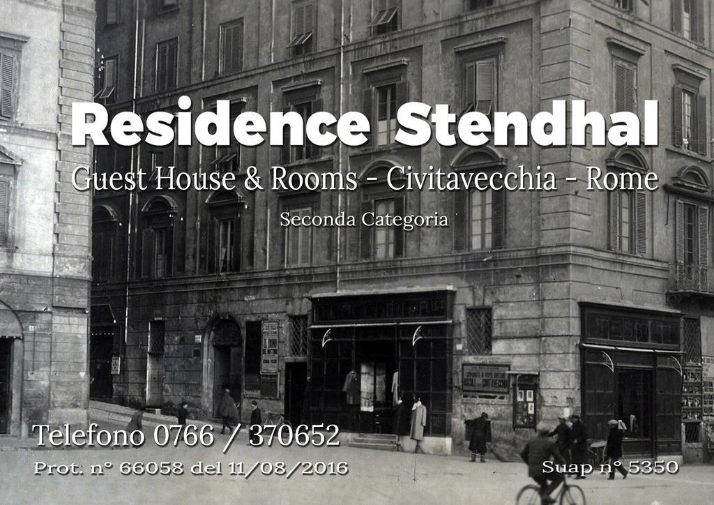 Residence Stendhal Guest House Civitavecchia Eksteriør bilde